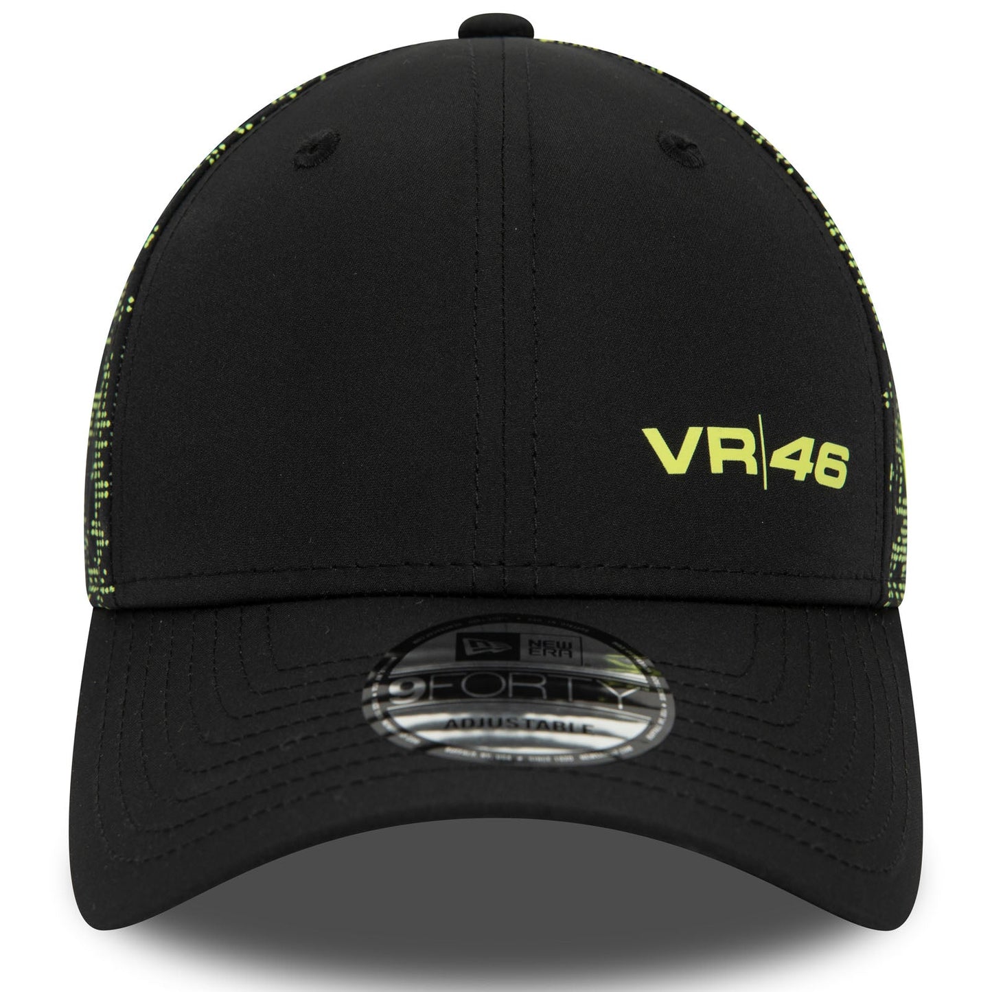 New Era Mens VR46 Glitch Print 9FORTY Baseball Cap