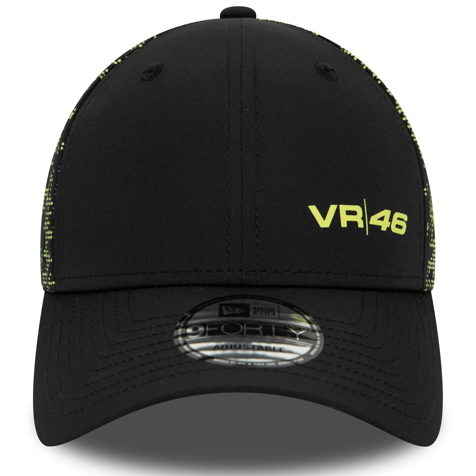 New Era Mens VR46 Glitch Print 9FORTY Baseball Cap