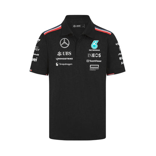 Mercedes AMG Petronas F1 2024 Team Polo Black