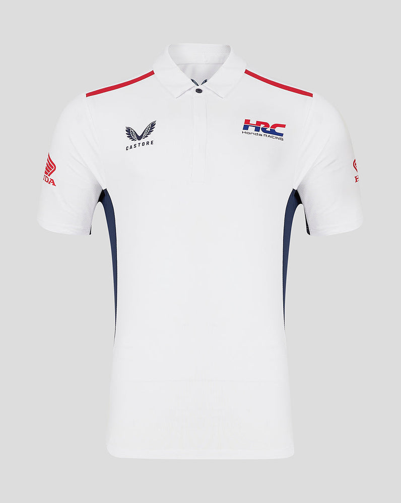 Unisex Honda HRC Polo Shirt - White