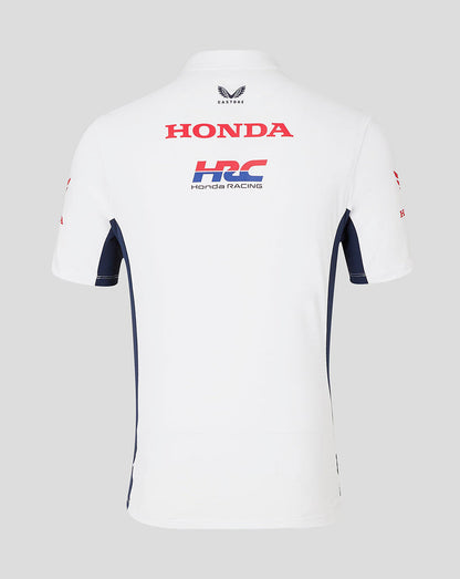 Unisex Honda HRC Polo Shirt - White